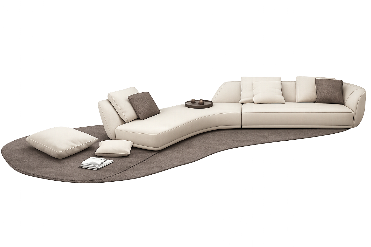 Low Profile Modular Sofa